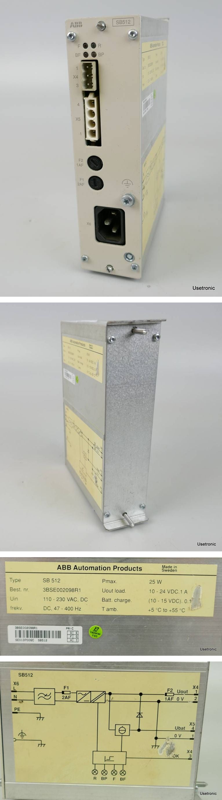 PP3861 Power Supply ABB SB512 3BSE002098R1_2
