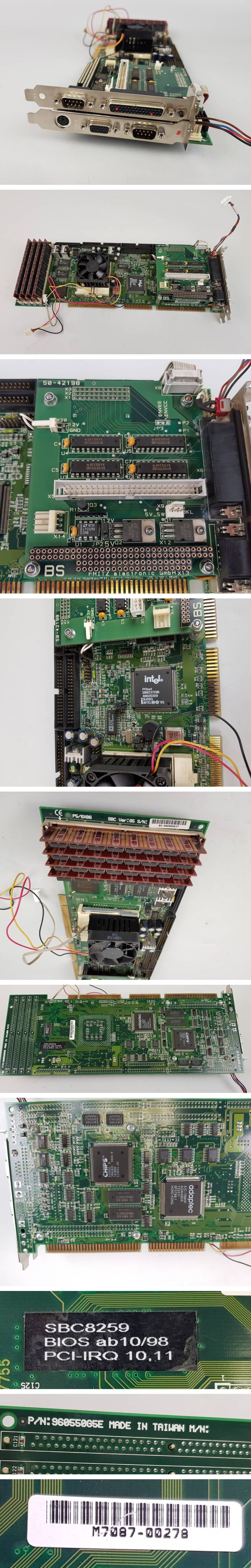 PP4263 SBC CPU Controller board P5/6X86 SBC8259 960550G5E 50-42198_2