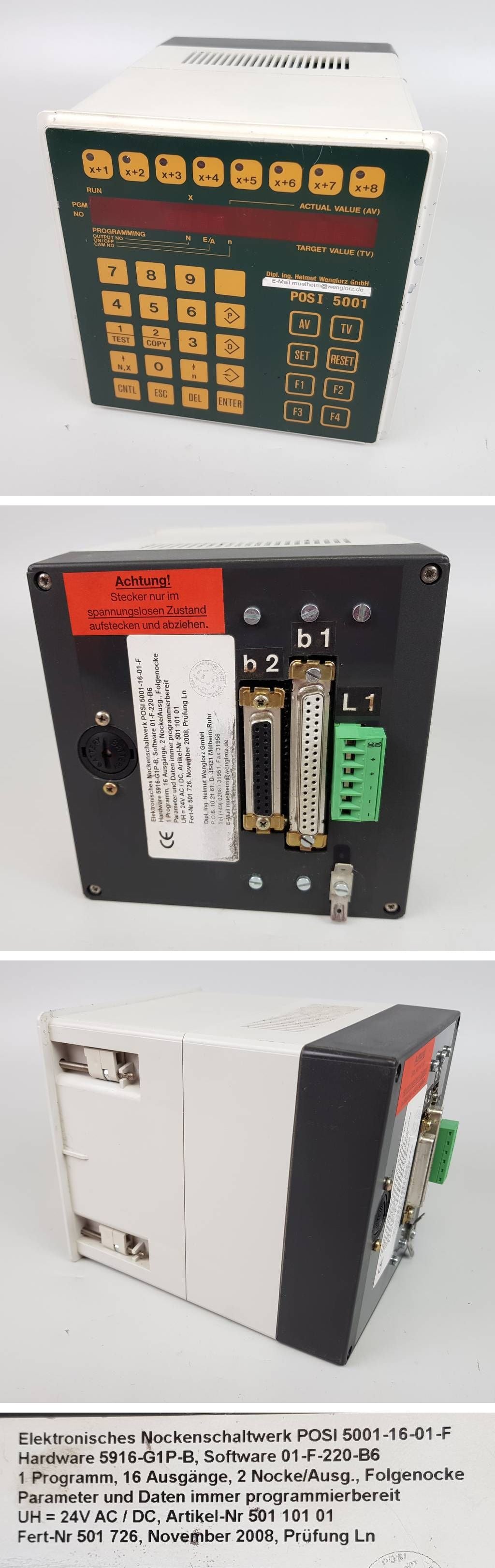 PP4352 Nockenschaltwerk Wenglorz POSI 5001-16-01-F_2