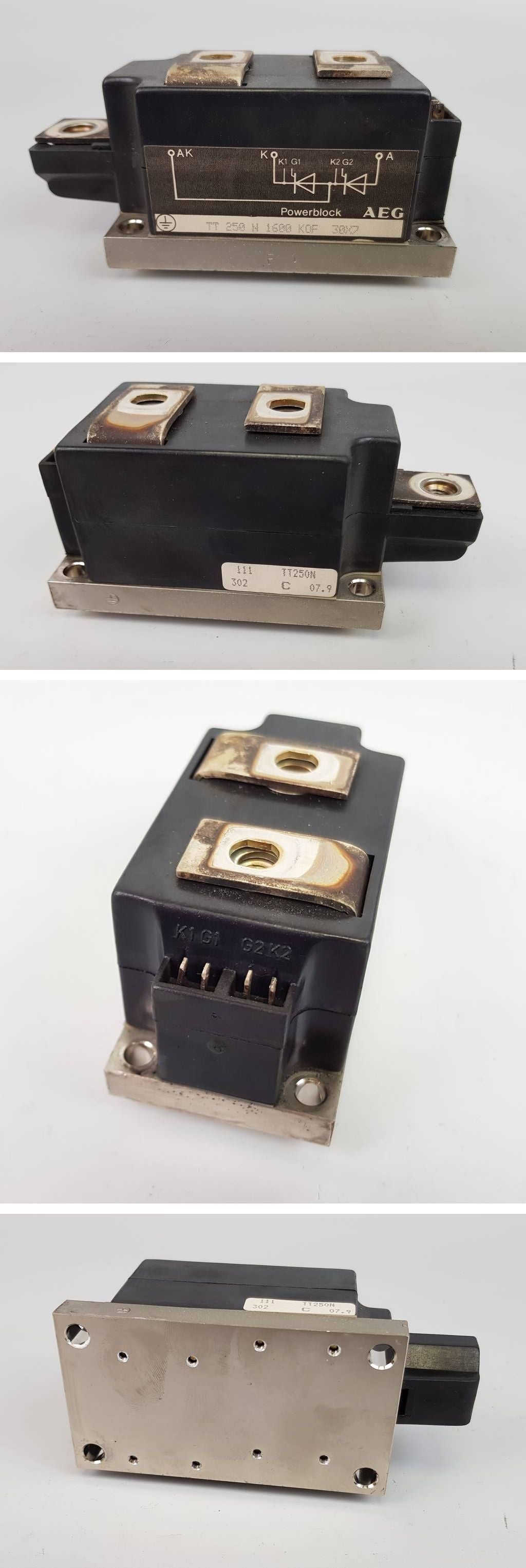 .PP4378 IGBT Insulated gate bipolar transistor AEG Powerblock TT250N1600KOF 250A 1600V_2