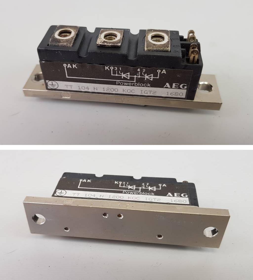 PP4379 IGBT Insulated gate bipolar transistor AEG Powerblock TT104N1200 104A 1200V_2