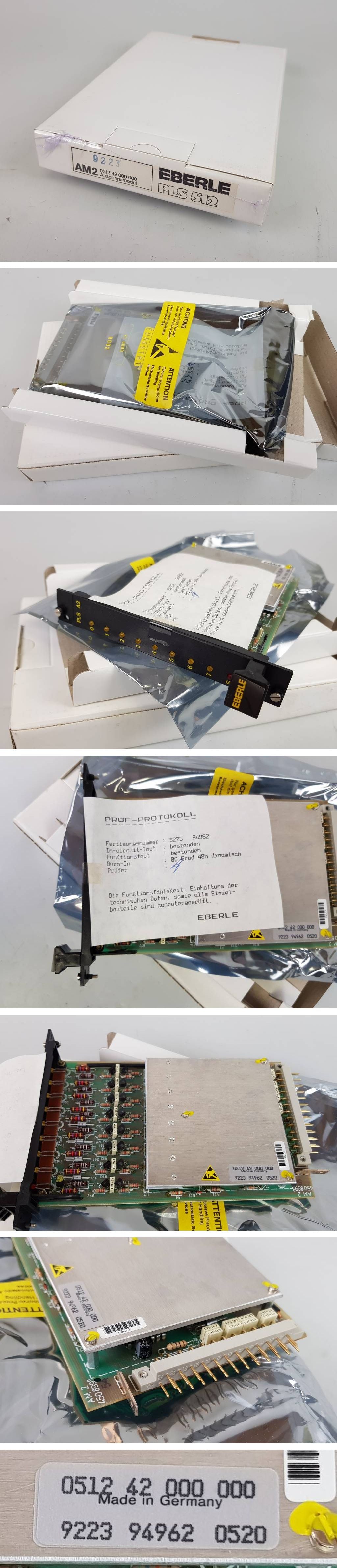 PP4658 Ausgangsmodul Eberle PLS 512 AM2 A2 0512 42 000 000 051242000000 ovp_2