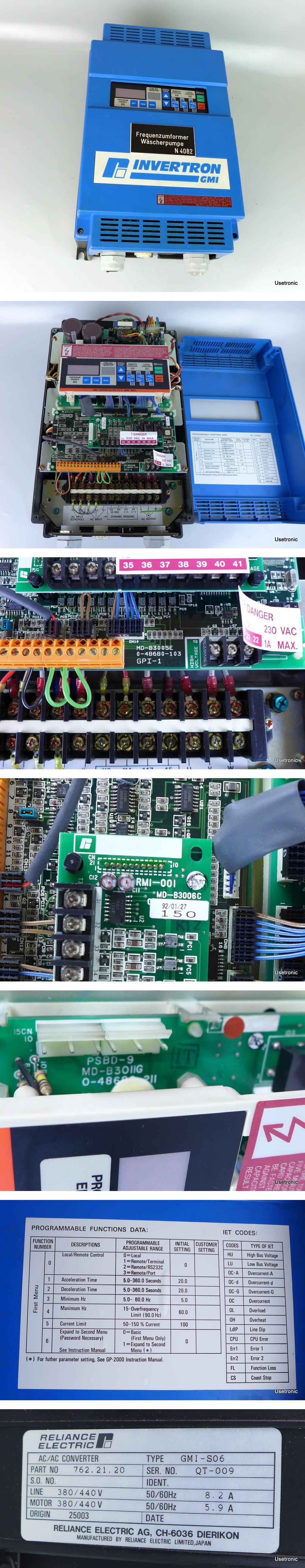 PP475 Reliance Electric GMI-S06 MD-B3005E GPI-1 md-b3006c md-b3011g_2