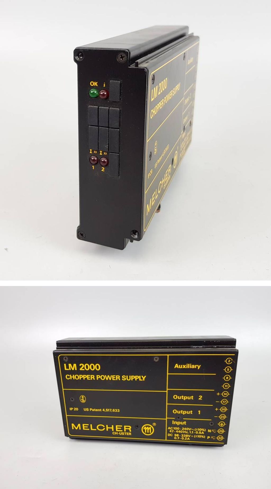 PP4838 Power Supply Melcher LM2000 LM2540 +-15V DC