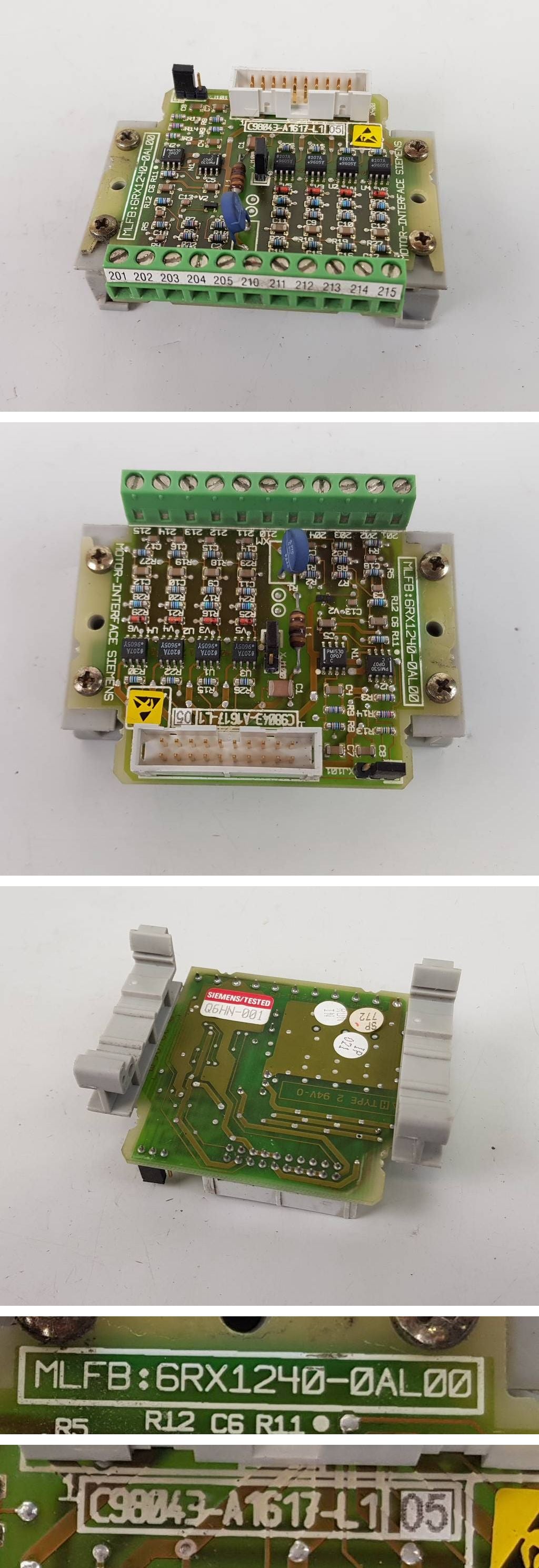 .PP4902 Motorschnittstelle Siemens 6RX1240-0AL00 C98043-A1617-L1 05_2