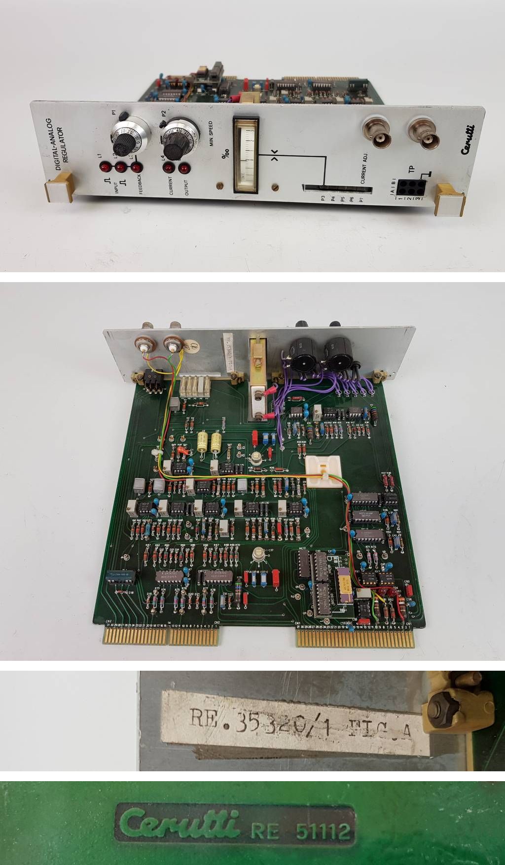 PP5166 Digital Analog Regulator Cerutti RE 51112 RE35320_2