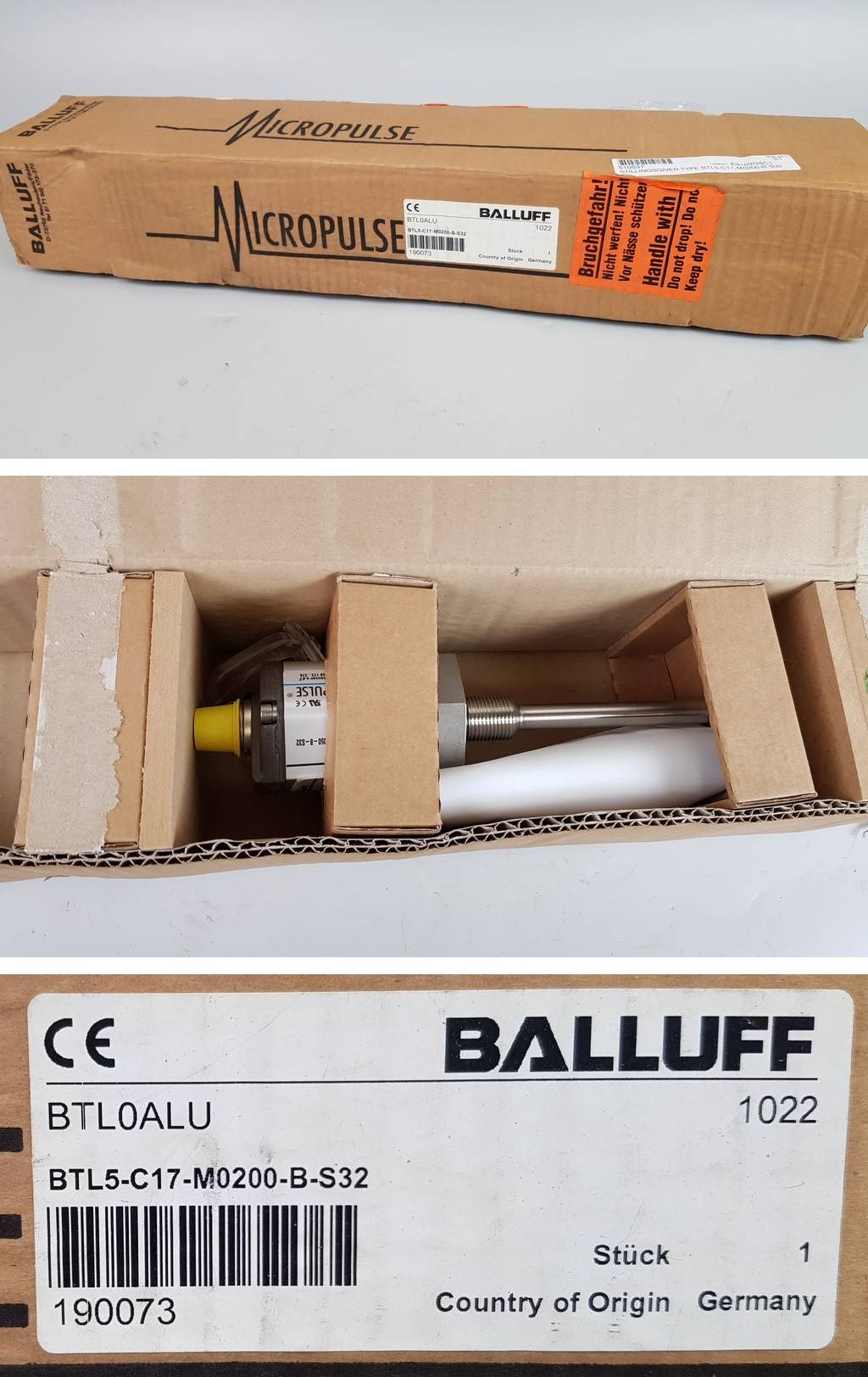 PP5186 Wegemessumformer Balluff Micropulse BTL0ALU BTL5-C17-M0200_2