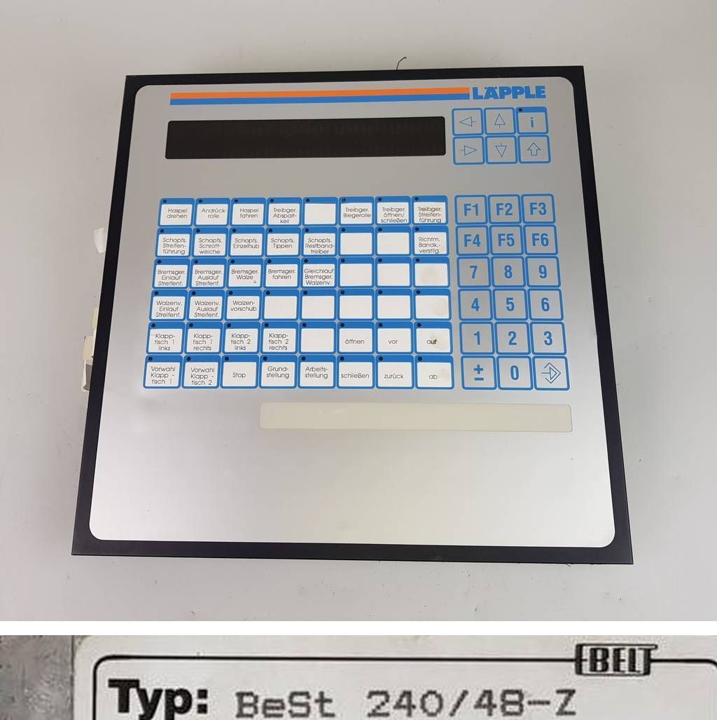 PP5198 Bedienpanel Läpple Ebelt 240/48-Z 24V DC