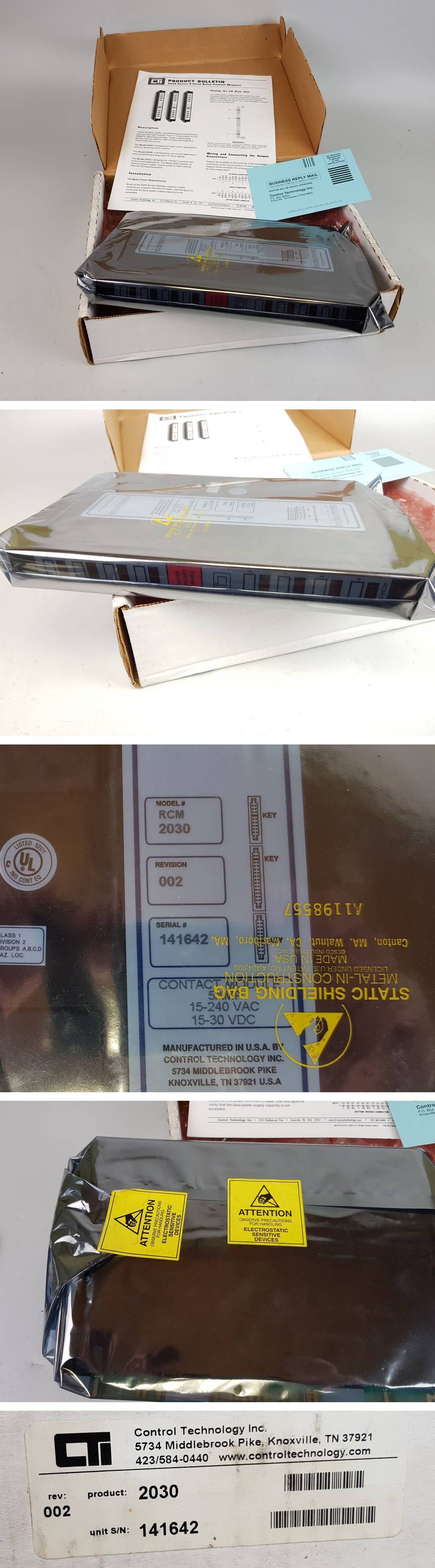 PP5265 Control Technology RCM 2030 ovp_2