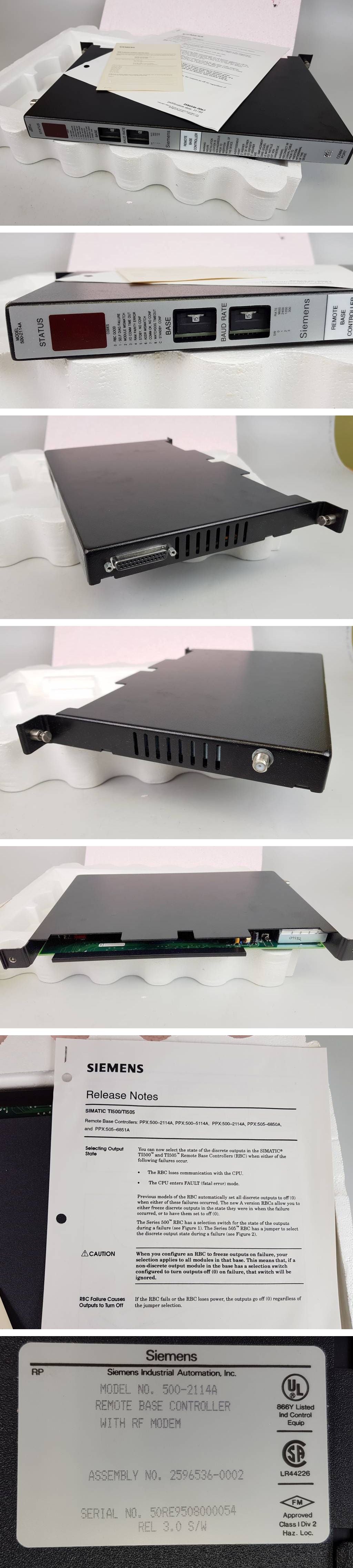 PP5321 Remote Base Controller Texas Instruments Siemens 500-2114A_2