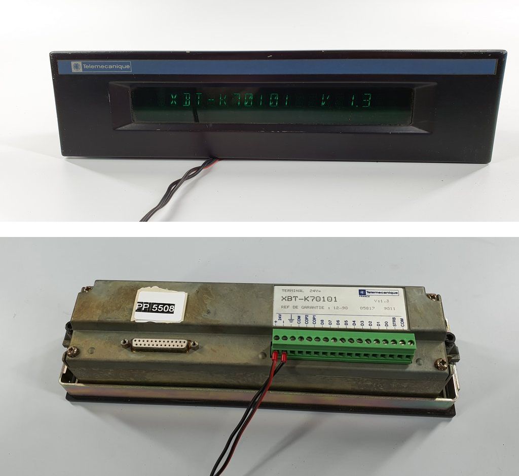 .PP5508 Textanzeige Telemecanique XBT-K70101 V1.3_2
