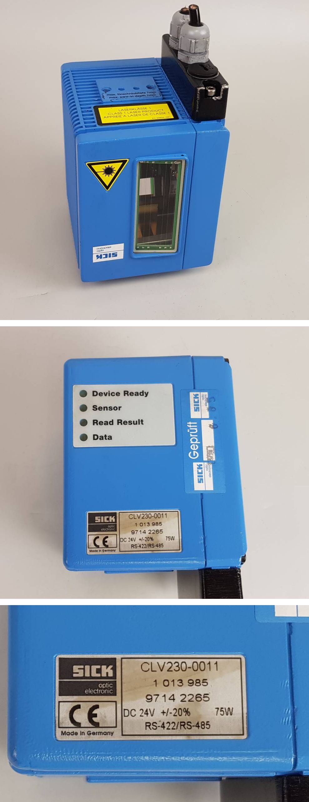 PP5550 Barcodescanner Sick CLV230-0011 1013985 Heizung_2