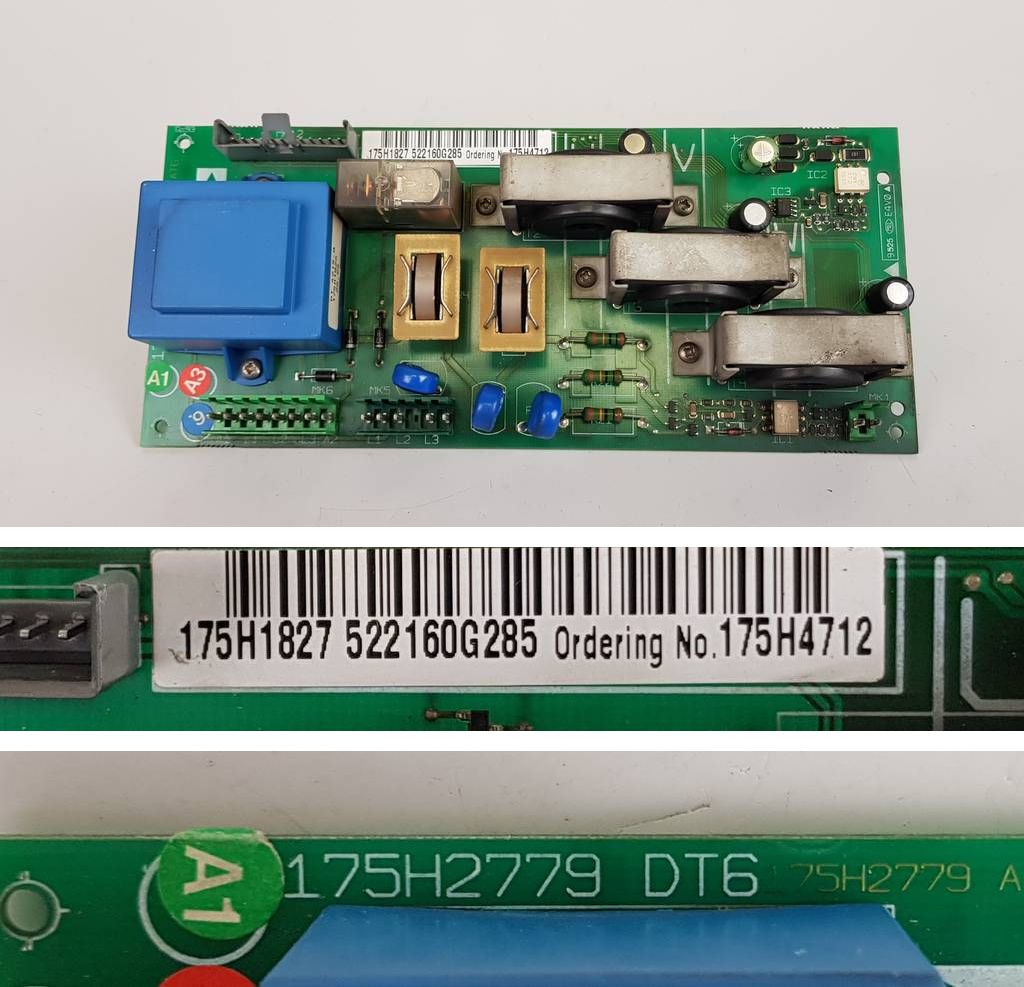 PP5583 Inverter board Danfoss 175H2779 DT6 175H1827 175H4712_2