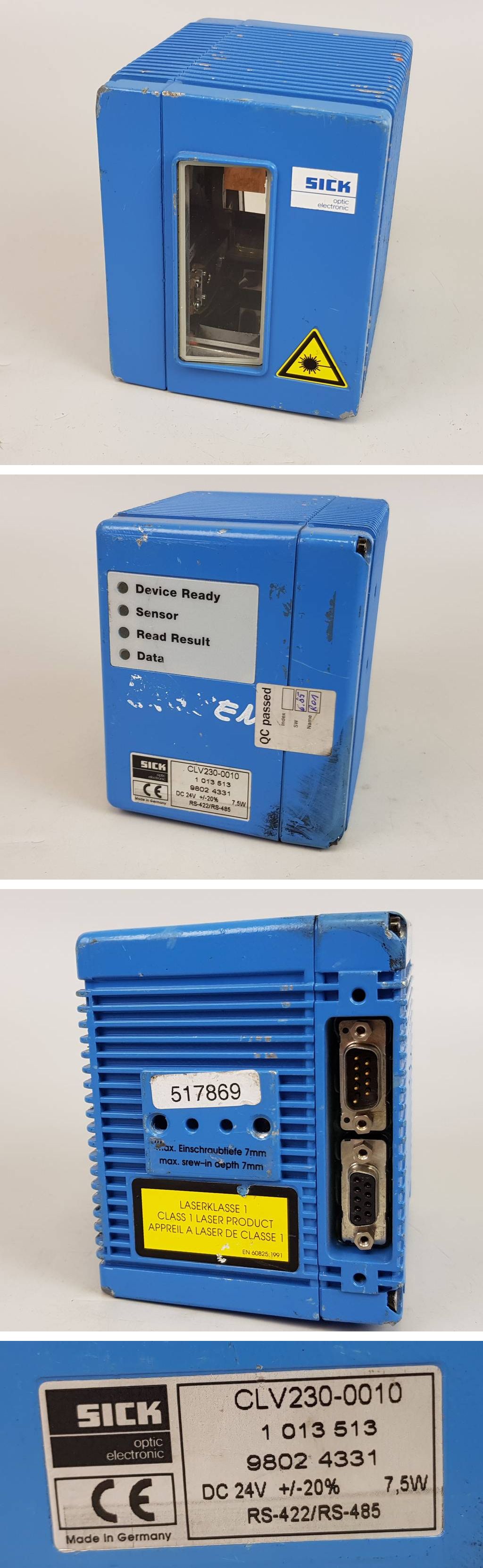 PP5695 Barcodescanner Sick CLV230-0010 1013513_2