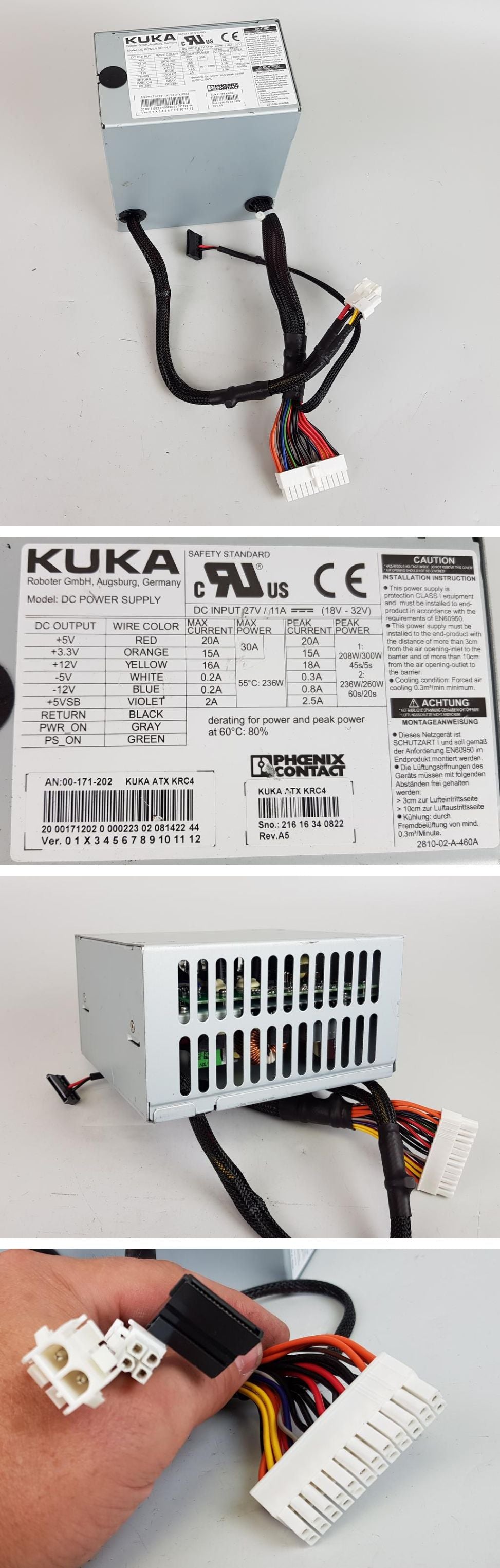 .PP6124 Power Supply Phoenix Contact Kuka ATX KRC4 00-171-202_2