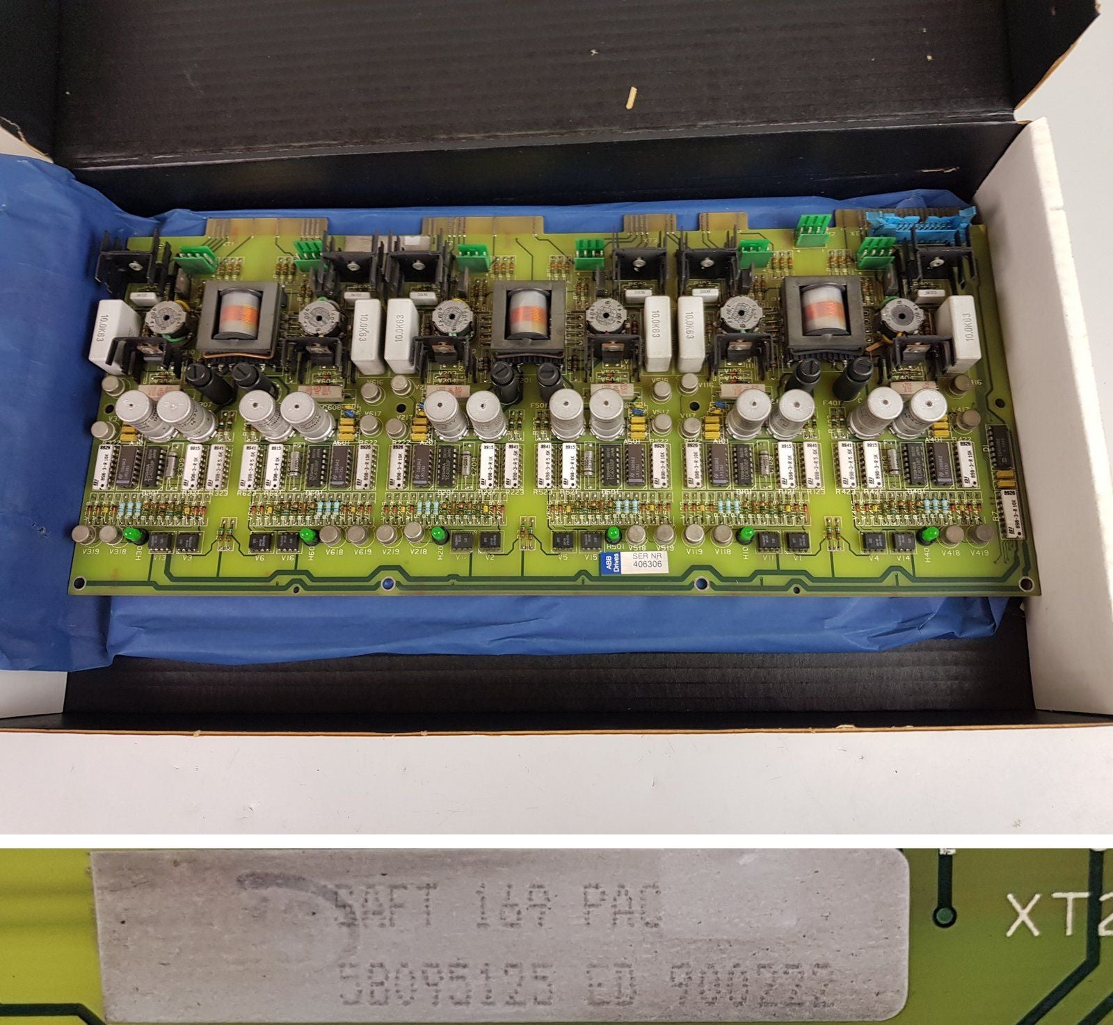 PP6138 Pulsverstäkerkarte ABB Saft 169 PAC 58095125