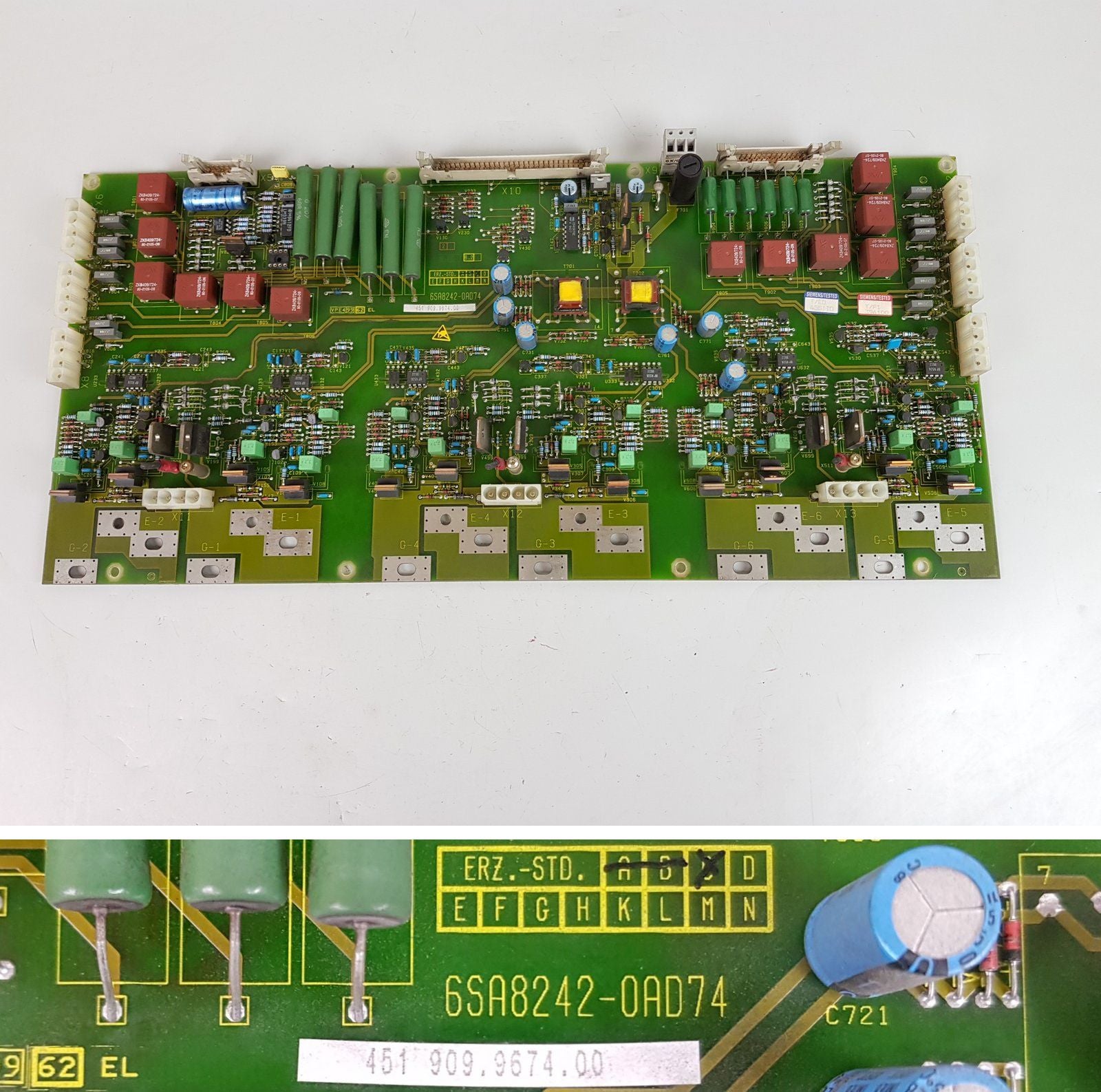 PP6223 Siemens 6SA8242-0AD74 Version C