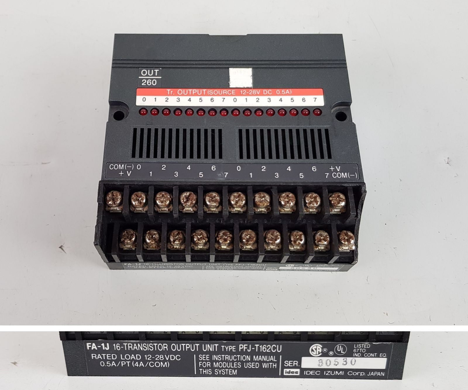 PP6596 Idec 16 Transistor Output Unit FA-1J PFJ-T162CU