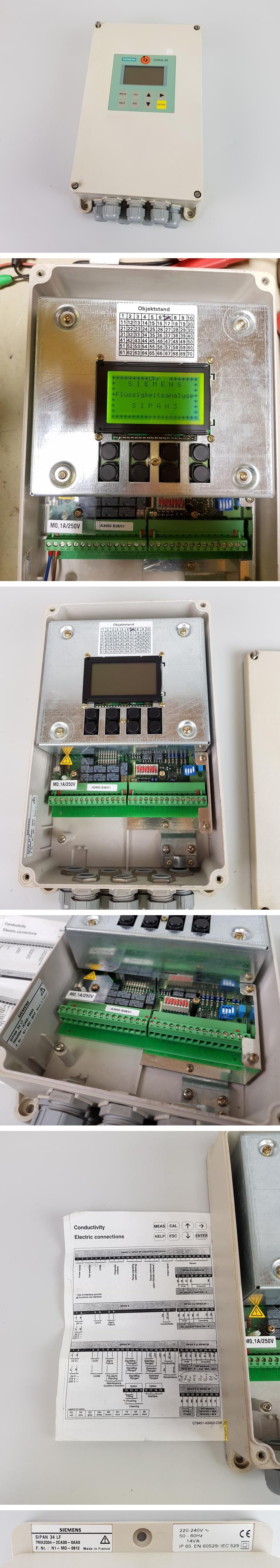 PP7400 Leitfähigkeitsmessung Sipan 34 LF Siemens 7MA2034-2CA00-0AA0_2