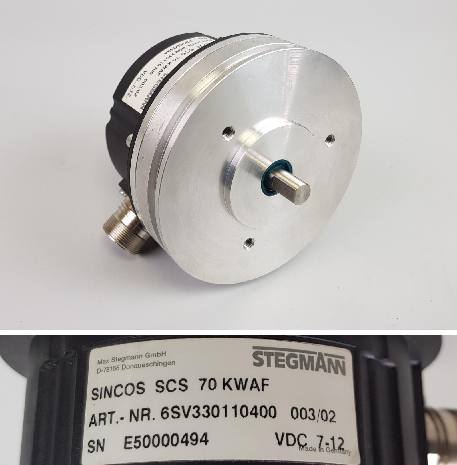 .PP7618 Drehgeber Stegmann Sincos SCS 70 KWAF 6SV330110400