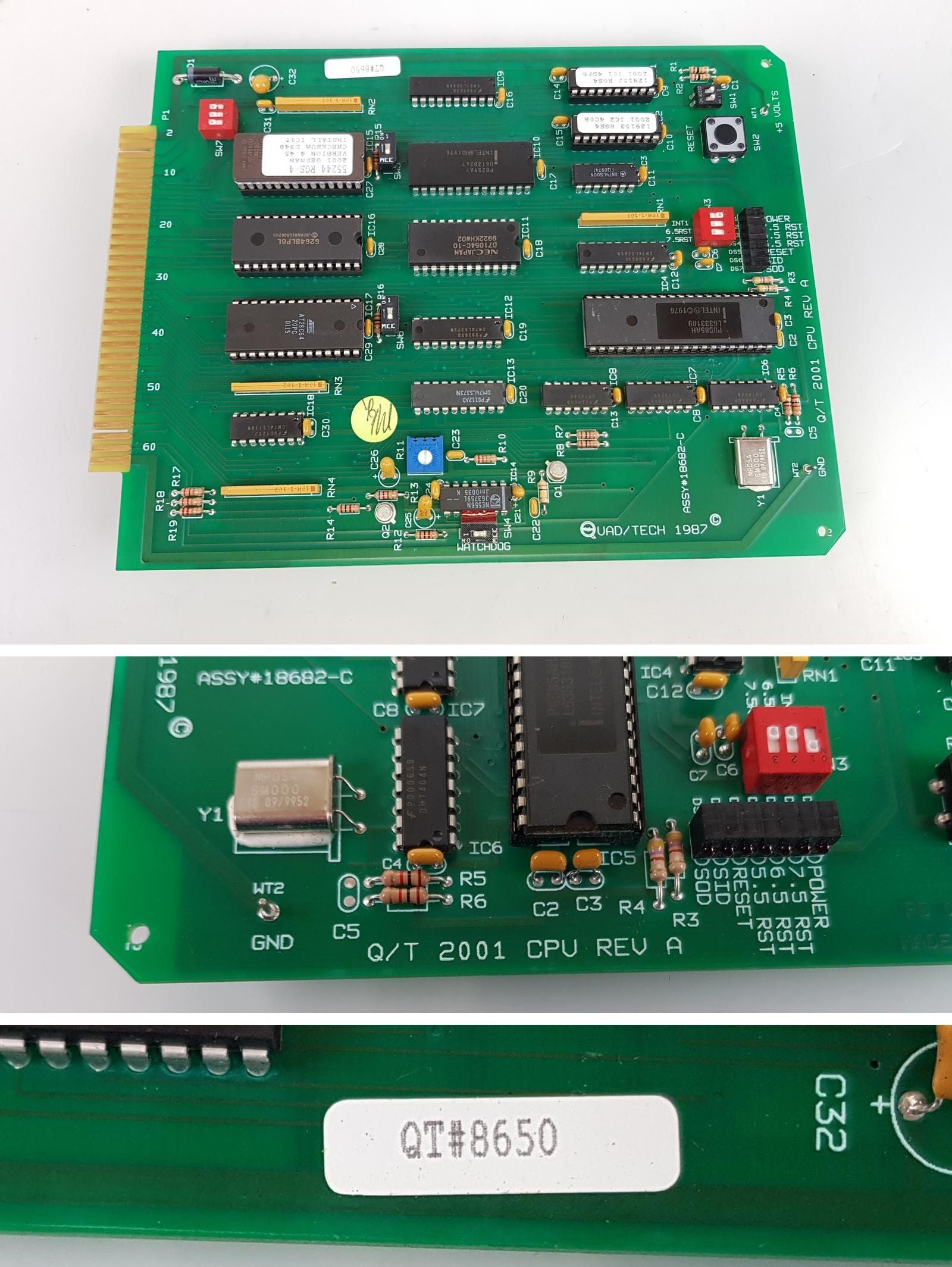 PP7651 CPU QTI Quadtech 18682-C 8650