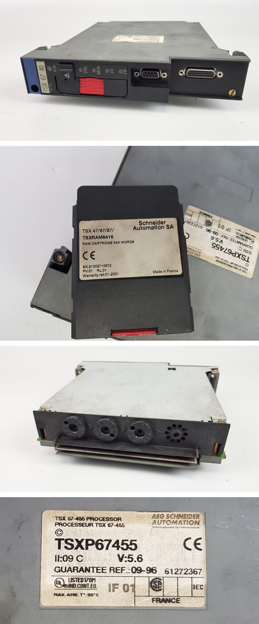 PP7669 CPU Telemecanique TSXP67455 TSX 67-455 TSX 67 40 V5.6_2