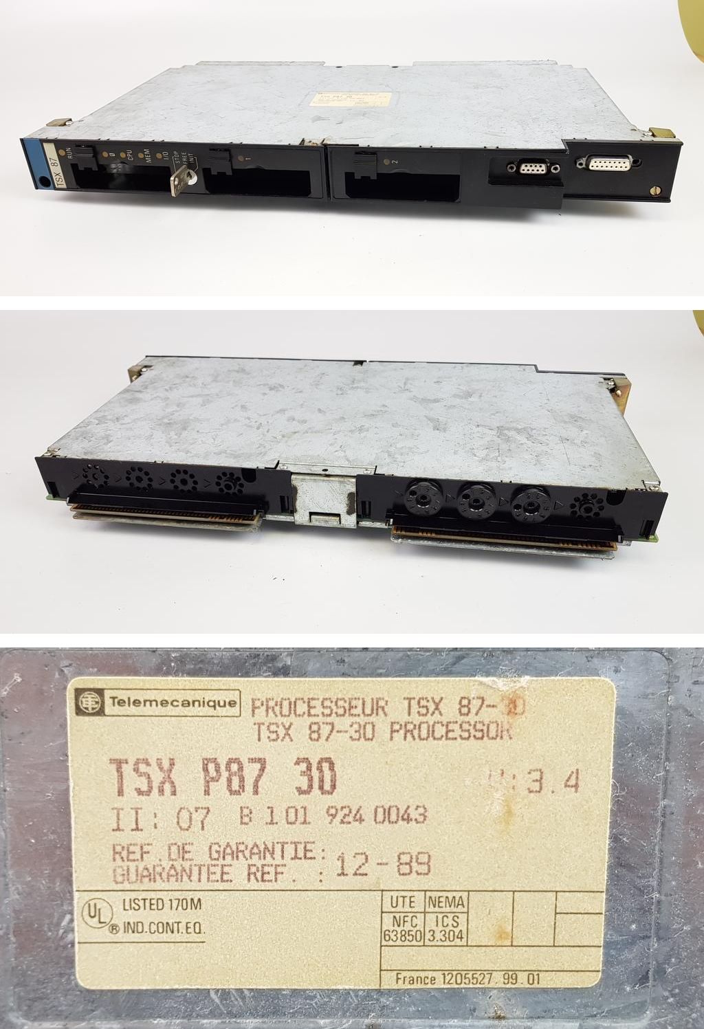 PP7707 CPU Telemecanique TSXP8730 TSX 87 V3.4_2