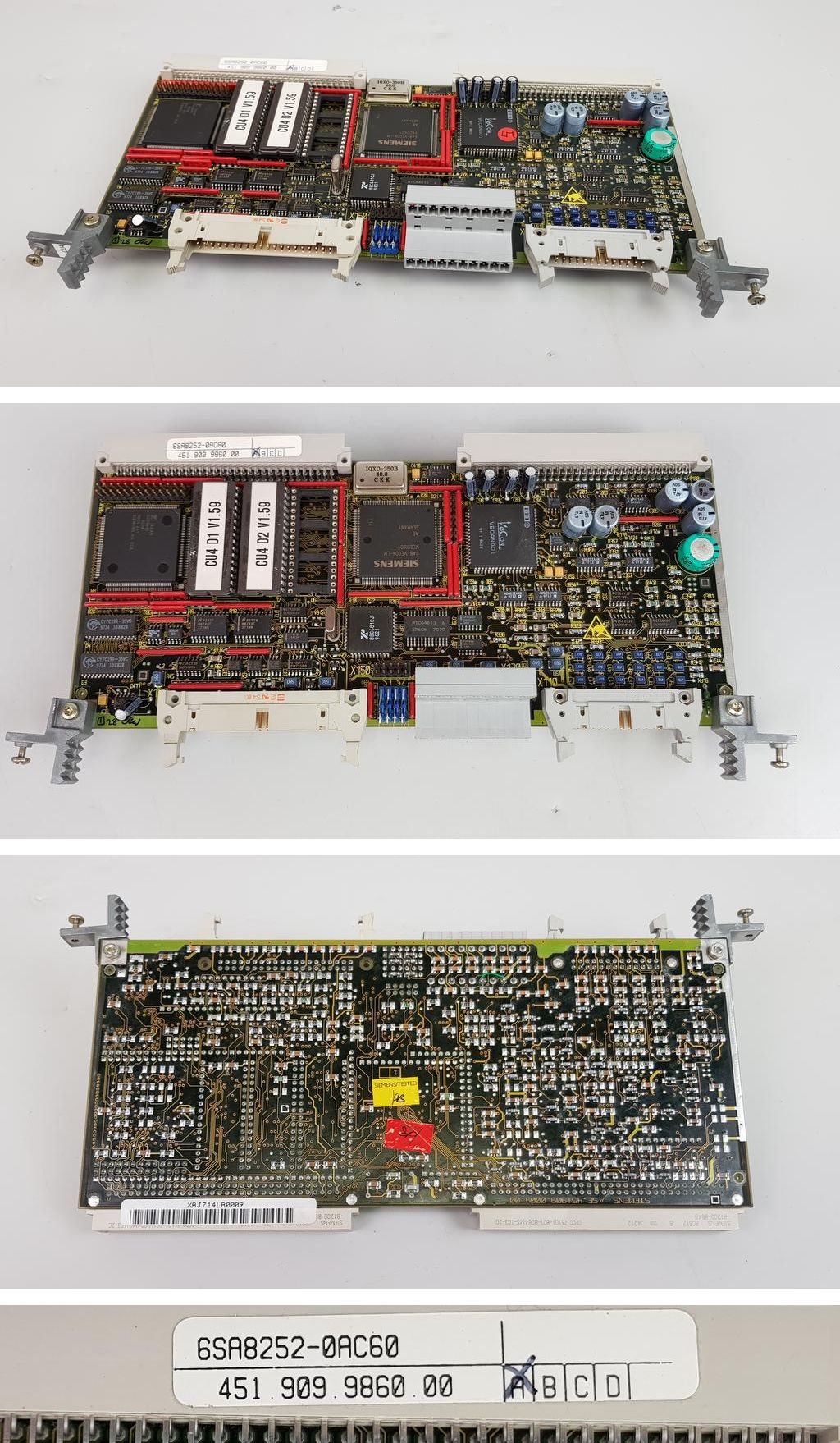 PP8138 Siemens 6SA8252-0AC60 451.909.9860.00 Version A_2