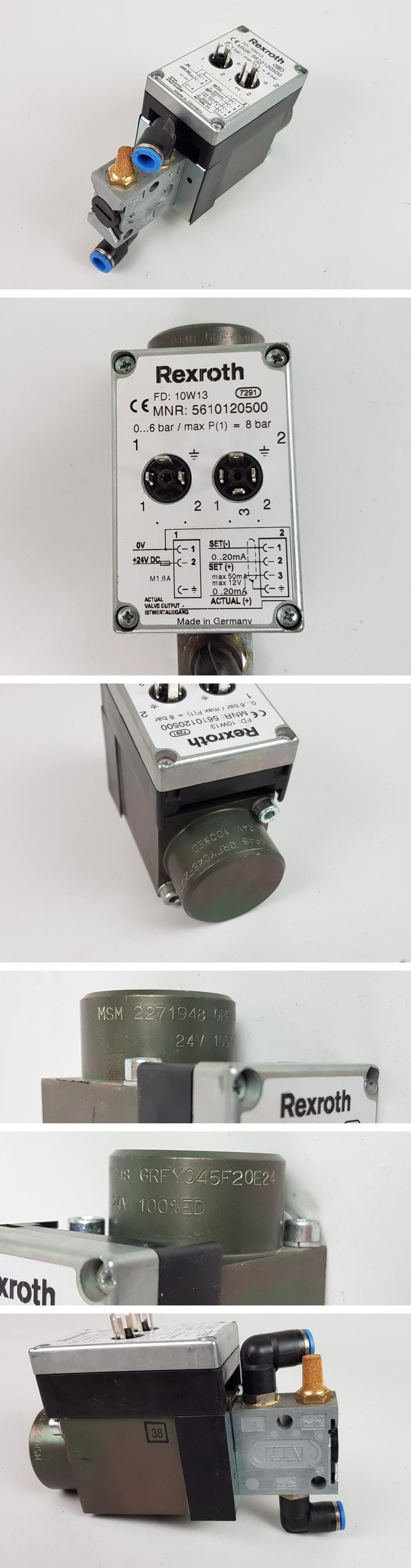 PP8530 Magnetventil Rexroth 5610120500 10W13 2271948 GRFY045F20E24_2