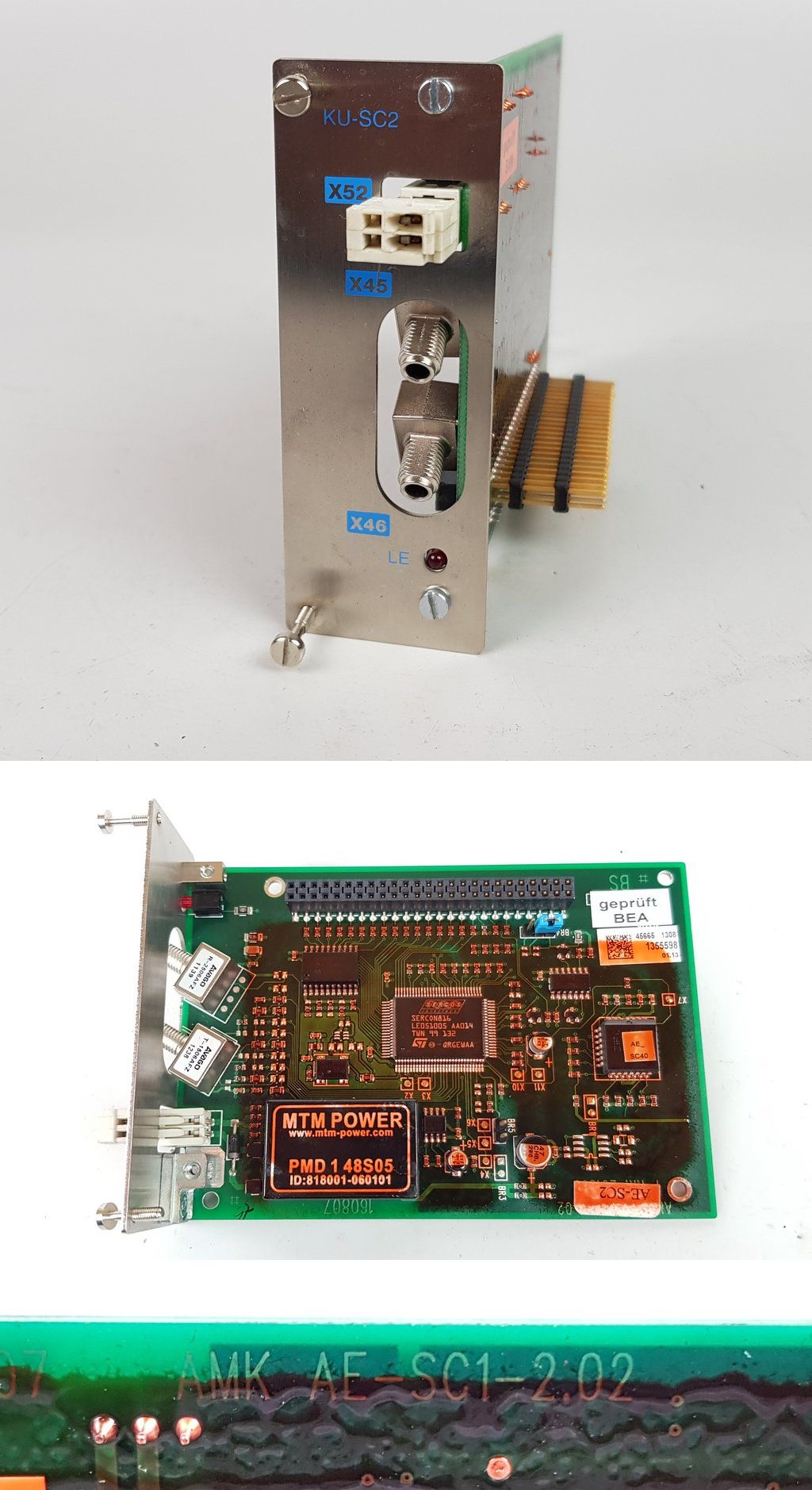 PP8834 Servoregler card AMK KU-SC2 AE-SC1-2.02_2