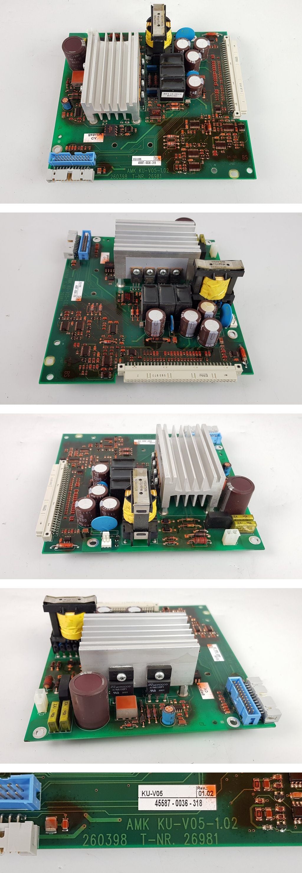 .PP8835 Servoregler card AMK KU-V05 Rev 1.02 26981_2