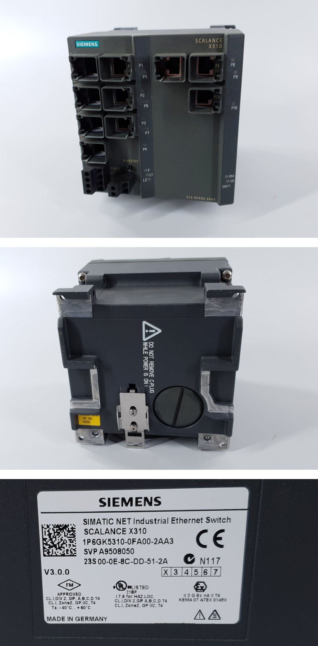 PP9241 Ethernet Switch Siemens 6GK5310-0FA00-2AA3_2