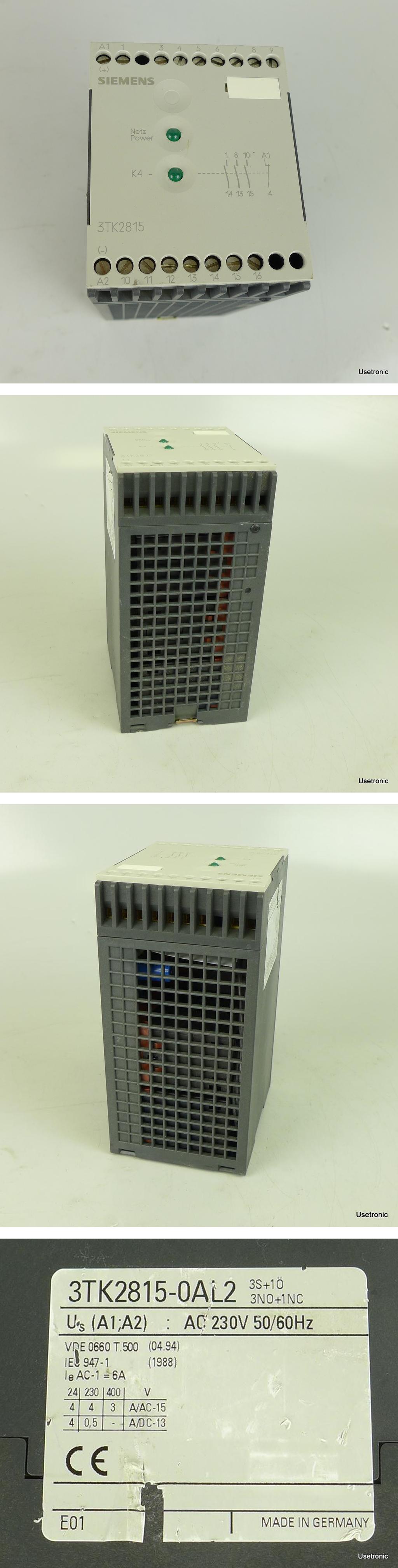 PP946 Sicherheitsrelais Siemens 3TK2815-0AL2 230V AC_2