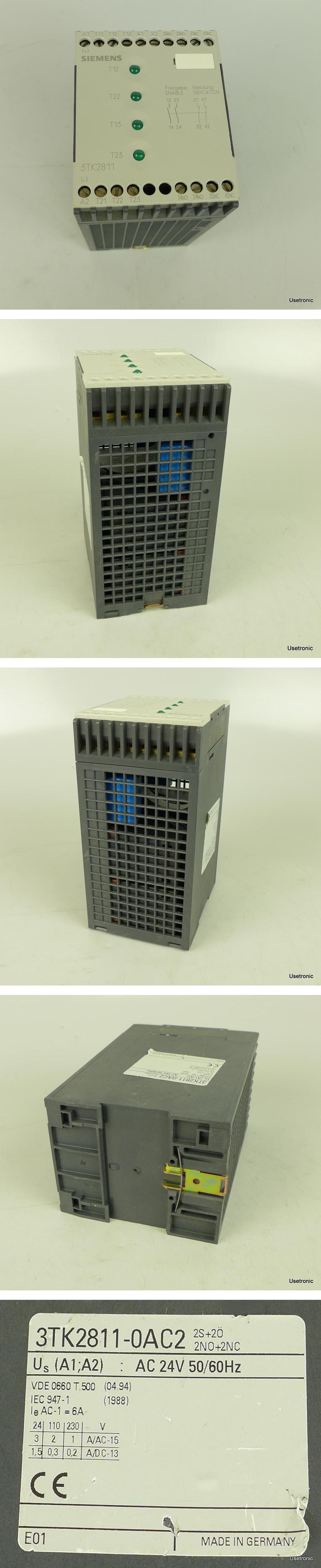 PP950 Sicherheitsrelais Siemens 3TK2811-0AC2 24V AC_2