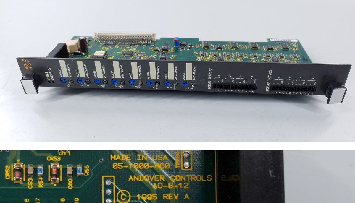 PP9547 Andover Controls A0-8-12 05-1000-860 Rev A