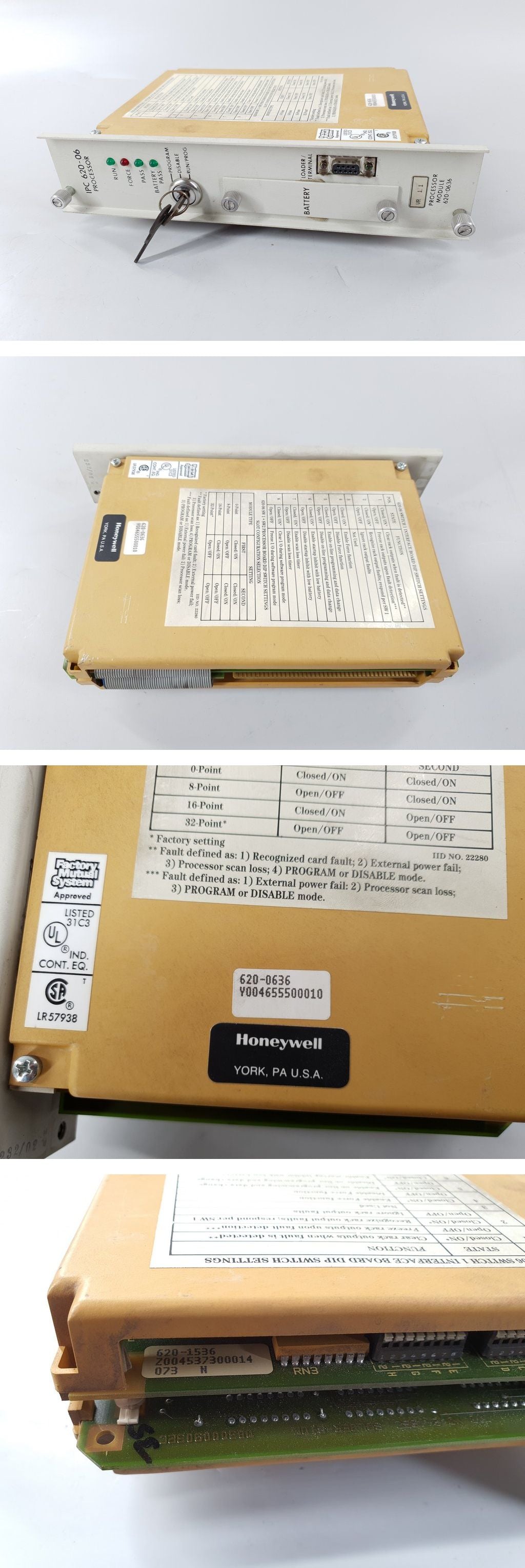 PP9600 Processor Module Honeywell 620-0636 620-06 620-1536_2