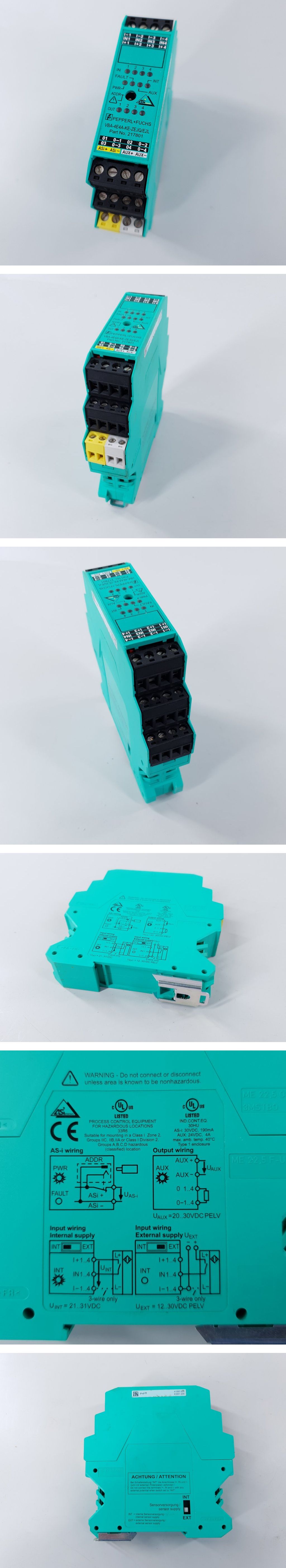 PP9682 AS-Interface Modul Pepperl Fuchs VBA-4E4A-KE-ZEJQ/E2L 217801_2