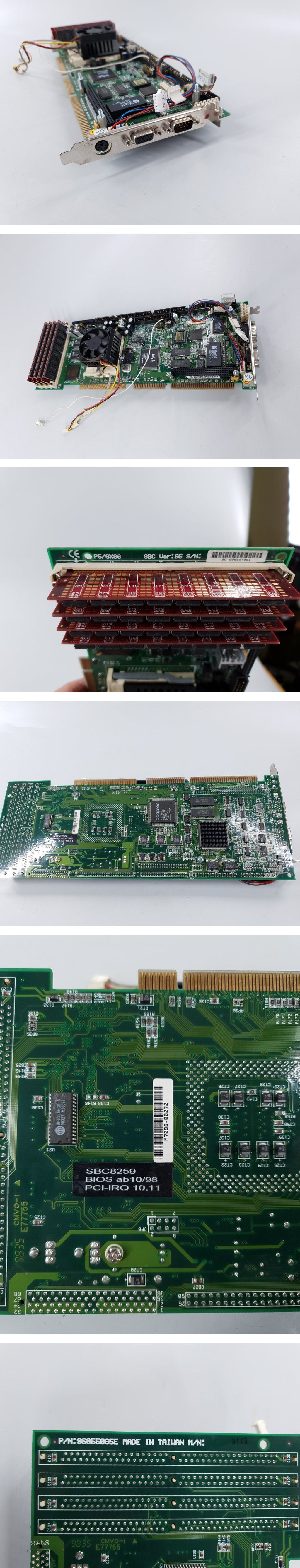 .PP9768 SBC CPU Controller board P5/6X86 SBC8259 960550G5E_2