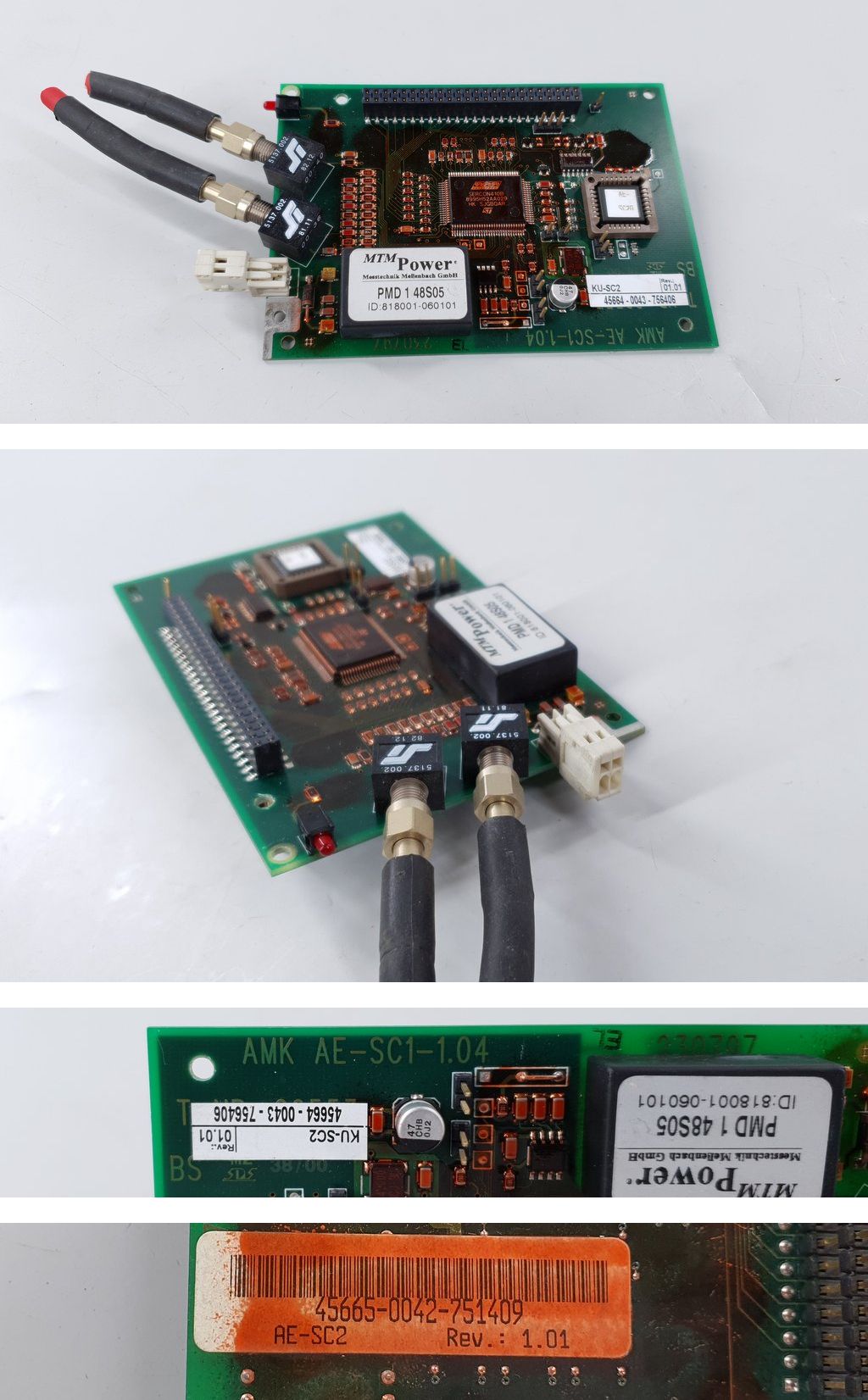 PP9820 Servoregler card AMK KU-SC2 AE-SC1-1.04 AE-SC2 ohne Blende_2