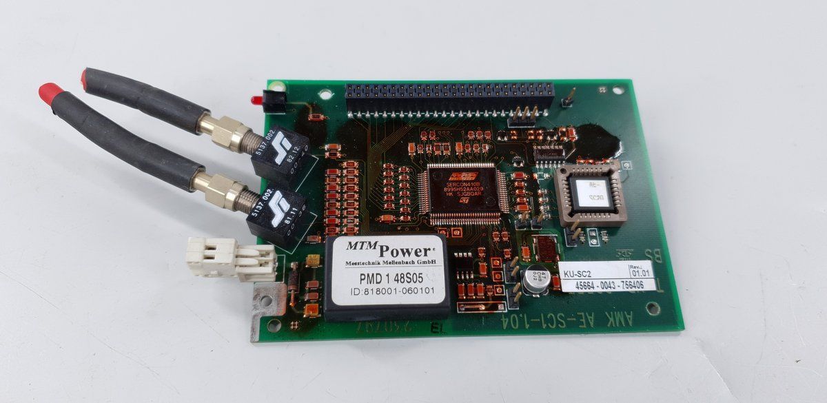PP9820 Servoregler card AMK KU-SC2 AE-SC1-1.04 AE-SC2 ohne Blende