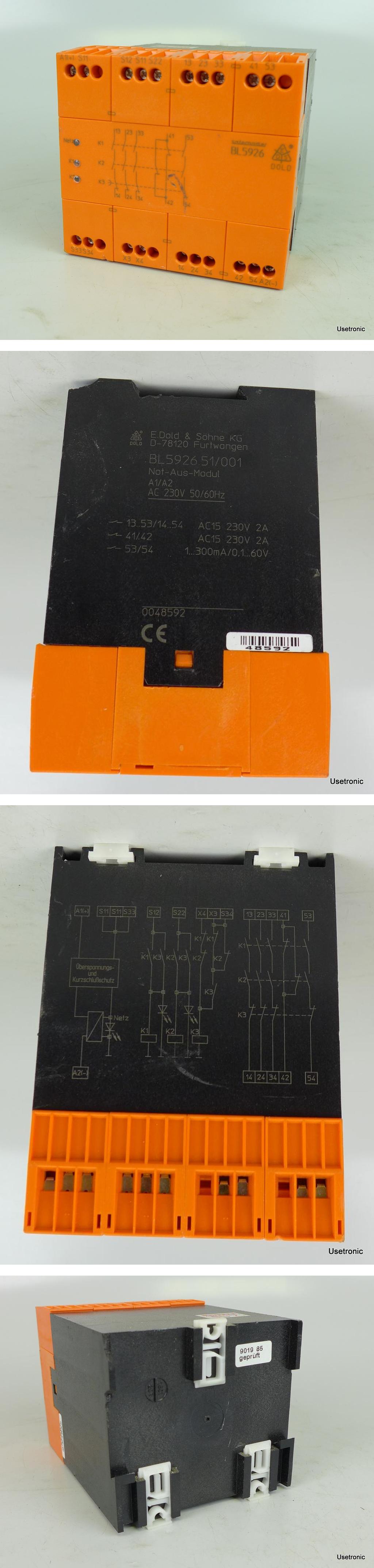 PP983 Not-Aus-Modul Dold BL5926.51/001 230V AC_2