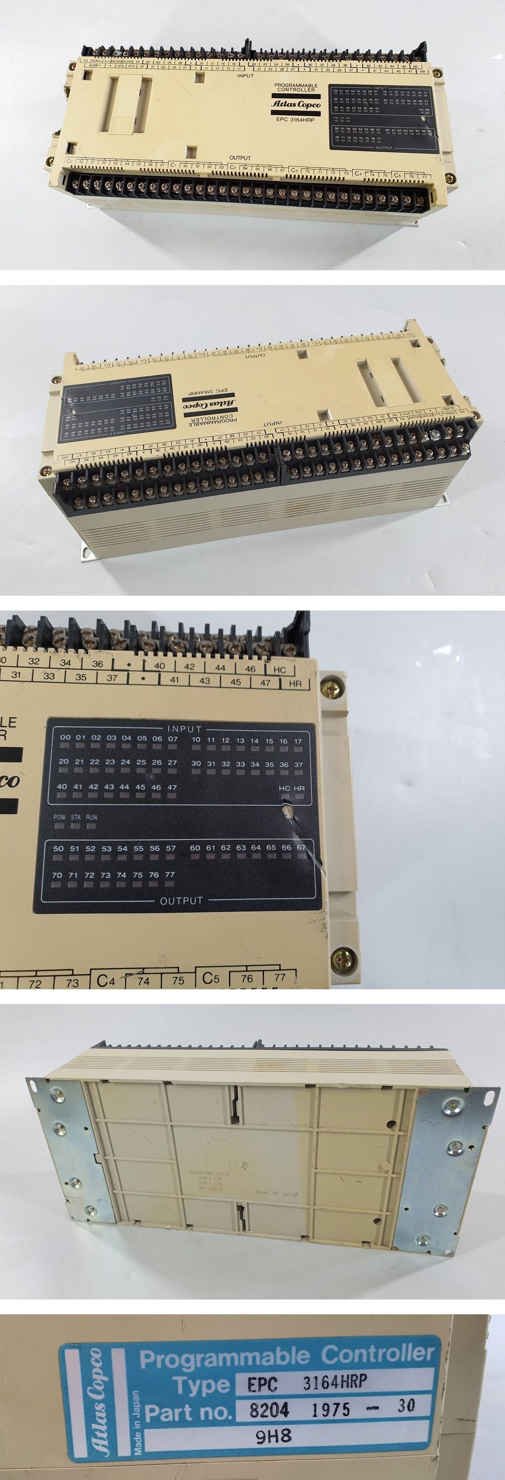 PQ1123 Programmable Controller Atlas Copco EPC 3164HRP_2