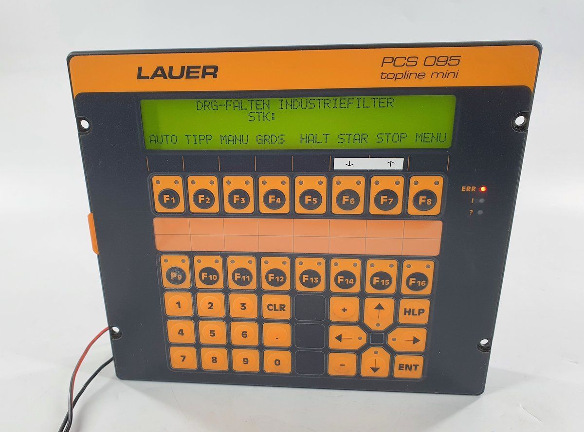PQ1330 Bedienpanel Lauer PCS095 PG 095.508.C