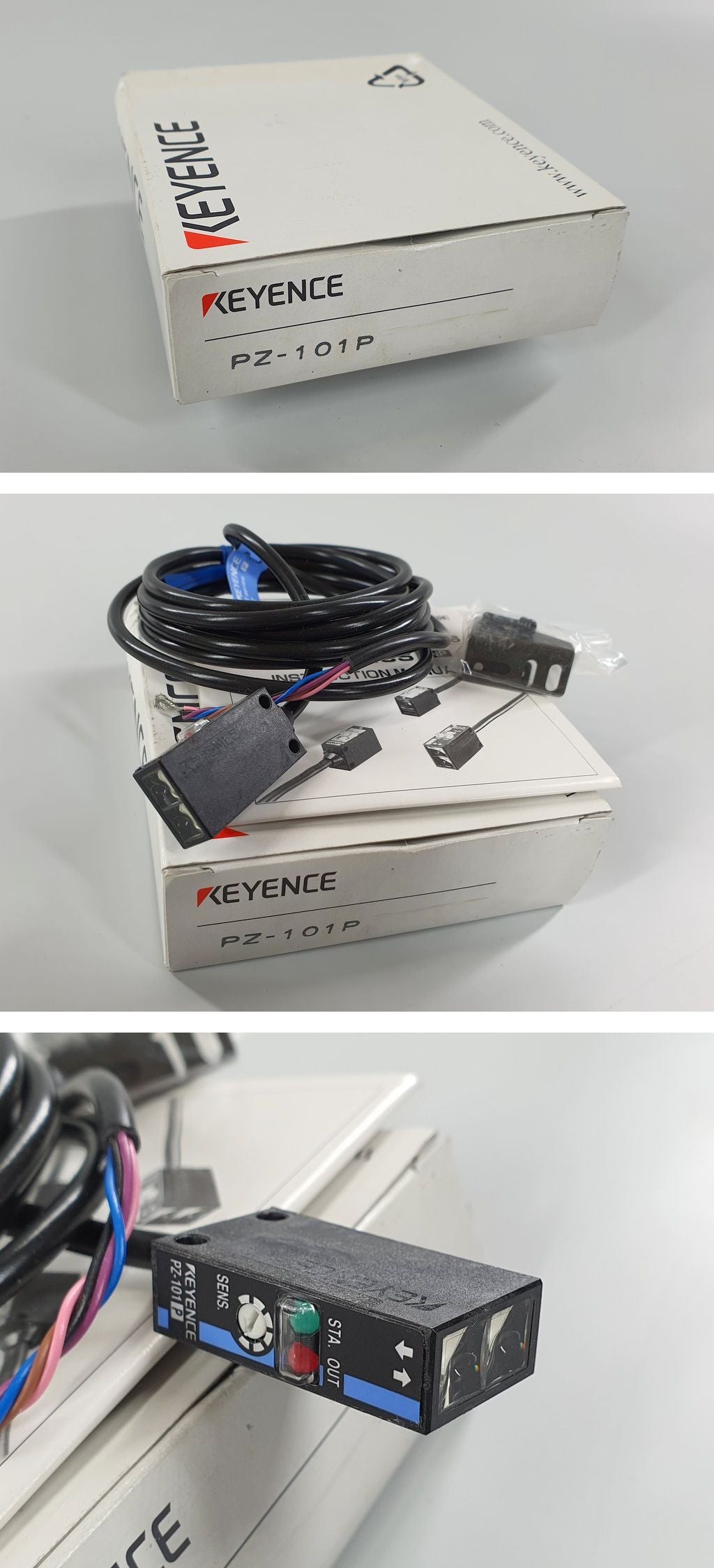 PQ1388 Photoelectric Sensor Lichtsensor Keyence PZ-101P_2