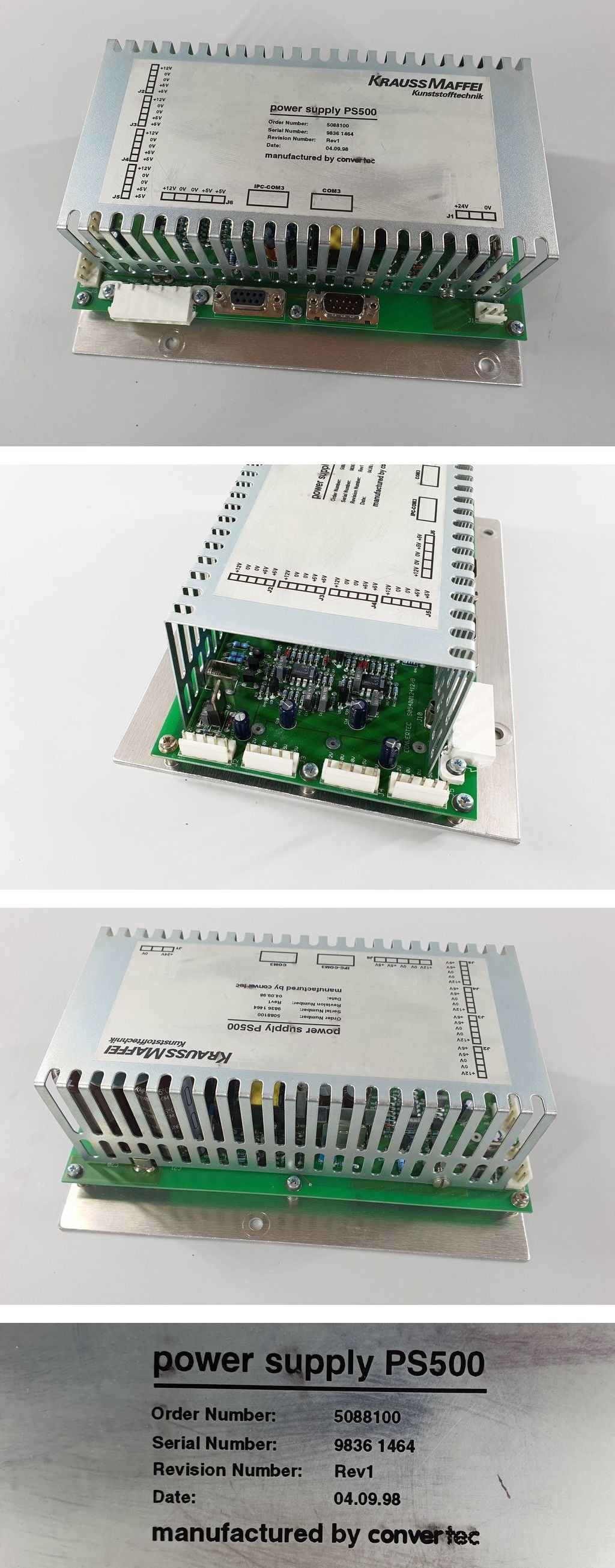 PQ1469 Power Supply Krauss Maffei PS500 5088100_2