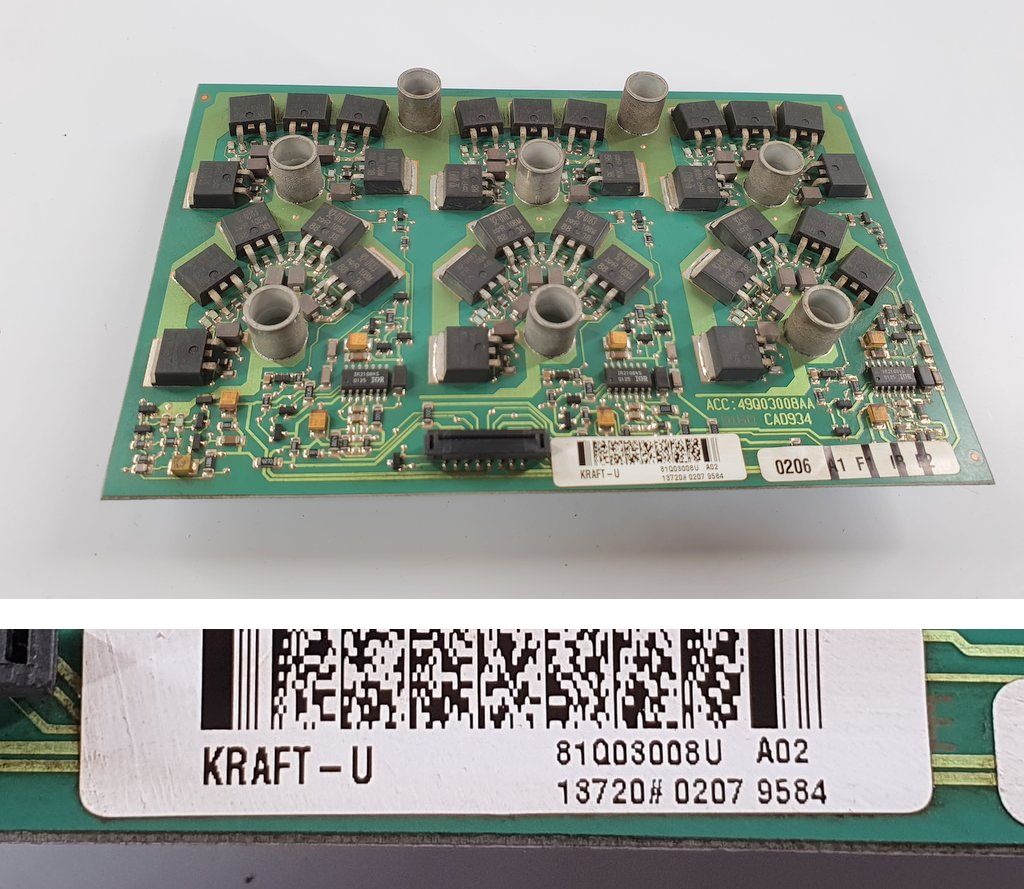 PQ1508 Inverter board ABB KRAFT-U 81Q03008U A02_2