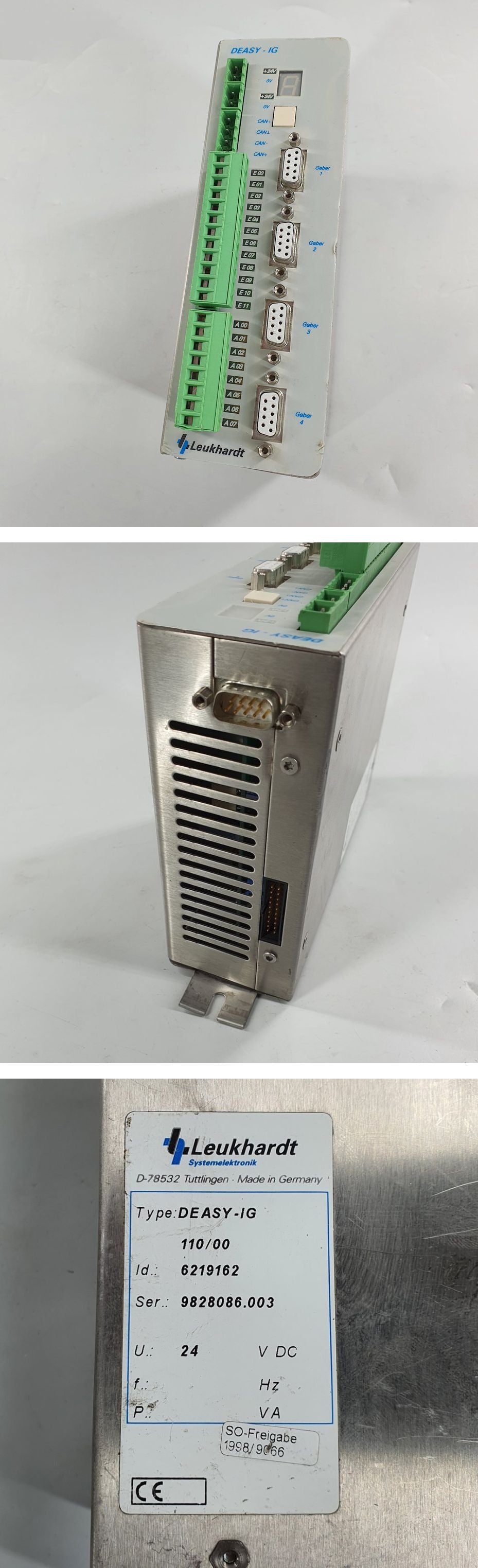 PQ158 PLC Controller Leukhardt DEASY-IG 110/00_2