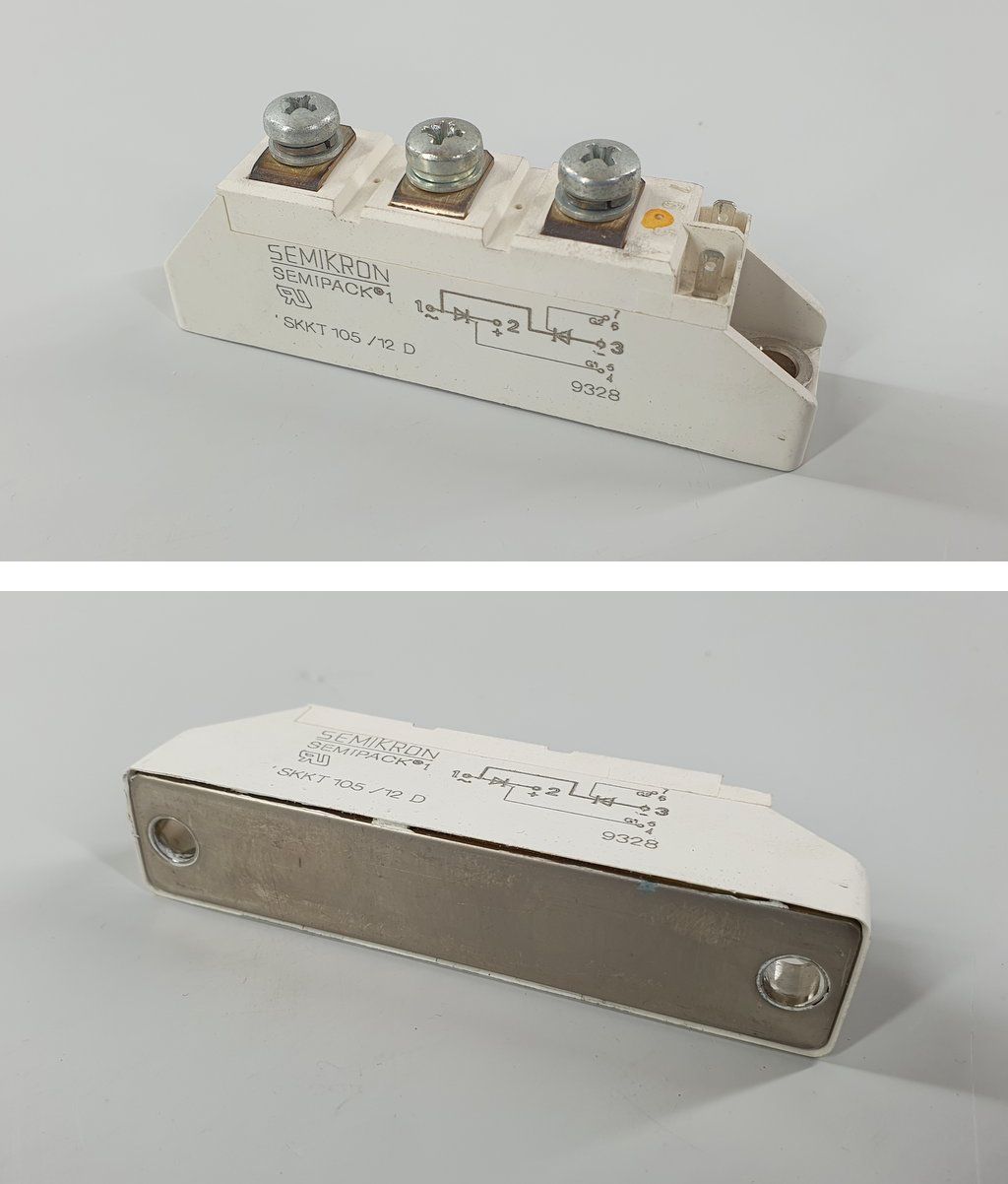 PQ1600 Thyristor Semikron SKKT105/12D Semipack_2