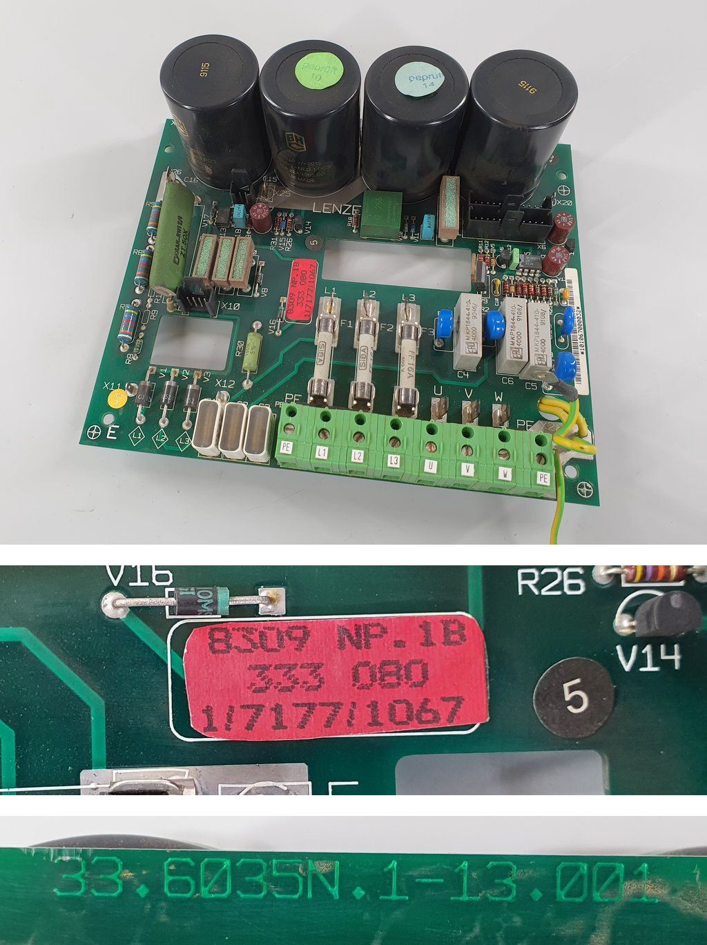 PQ1623 Inverter board Lenze 8309 NP.1B 33.6035N.1-13.001_2