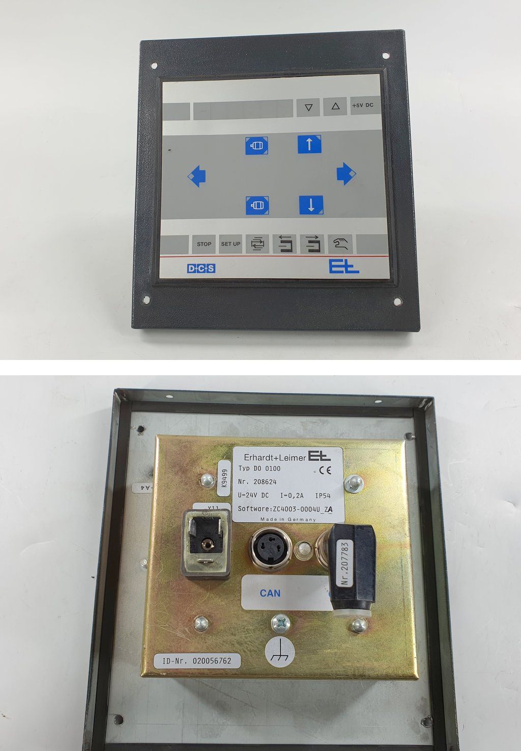 PQ163 Erhardt Leimer DO 0100 Software ZC4003-0004U DCS_2